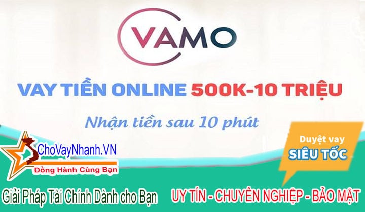 Vamo – Vay tiền Online nhận tiền trong vài phút