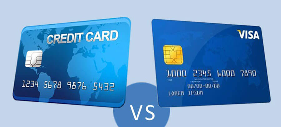 Phân biệt thẻ tín dụng và thẻ ghi nợ